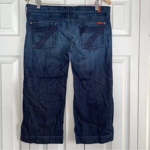 7 for all mankind crop dojo Jean size 30/L20